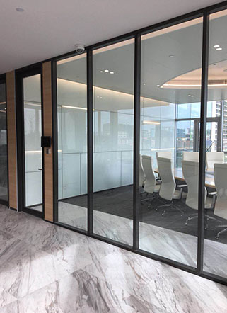 Glass compartment